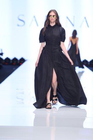Gindi TLV fashion week by TLV fashion mall תצוגה סבינה מוסייב SABINA ציל...